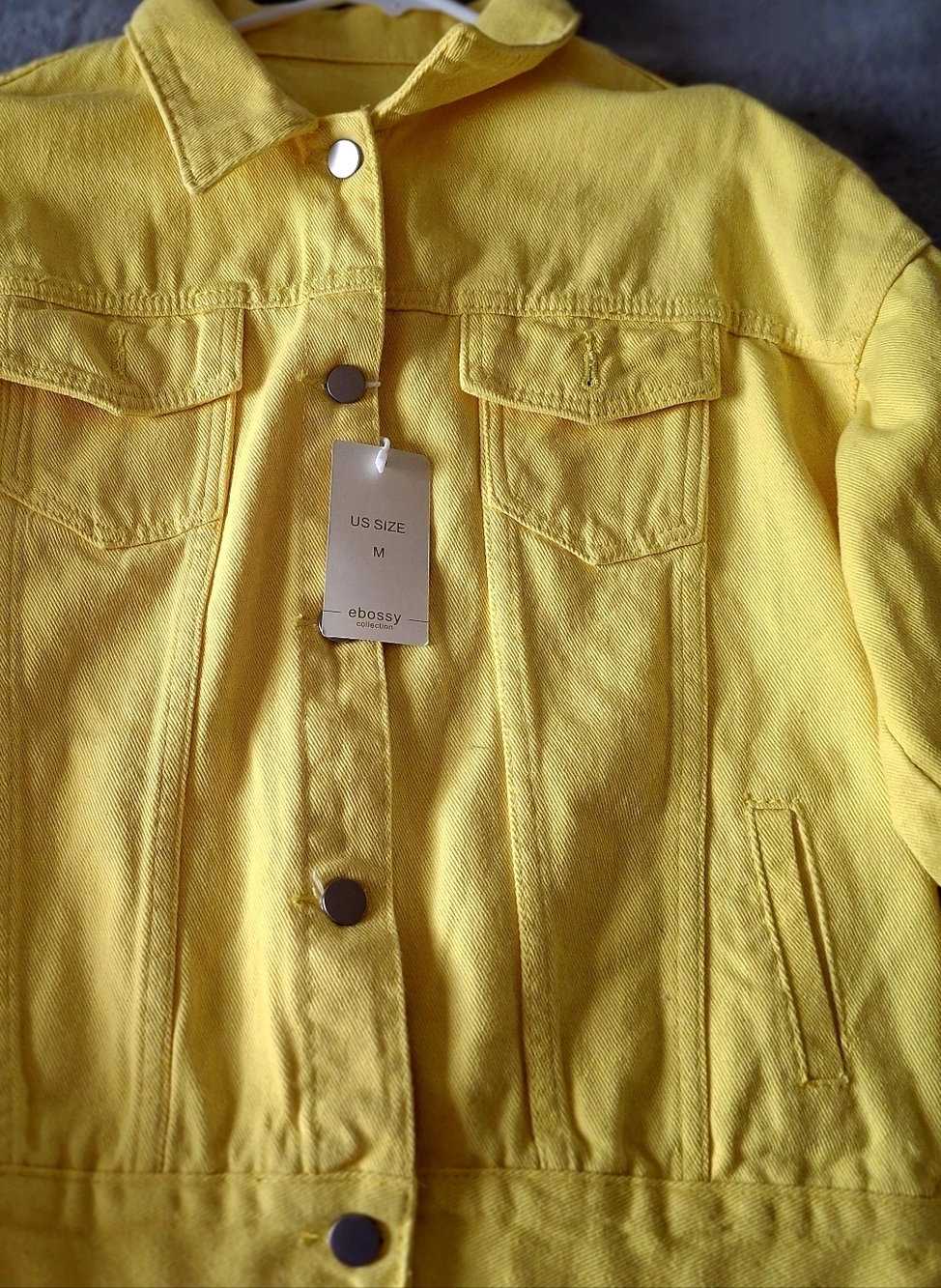 Boss Yellow Denim Jacket